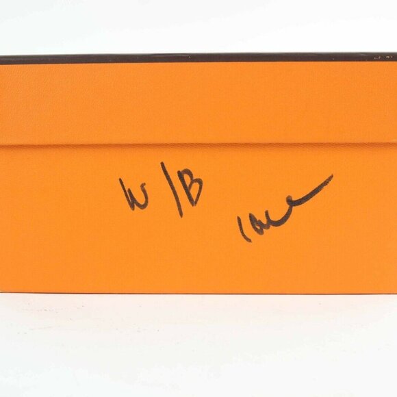 HERMES Sz 11.5 x 7.25 x 4 Orange Brown Gift Box - Picture 5 of 6